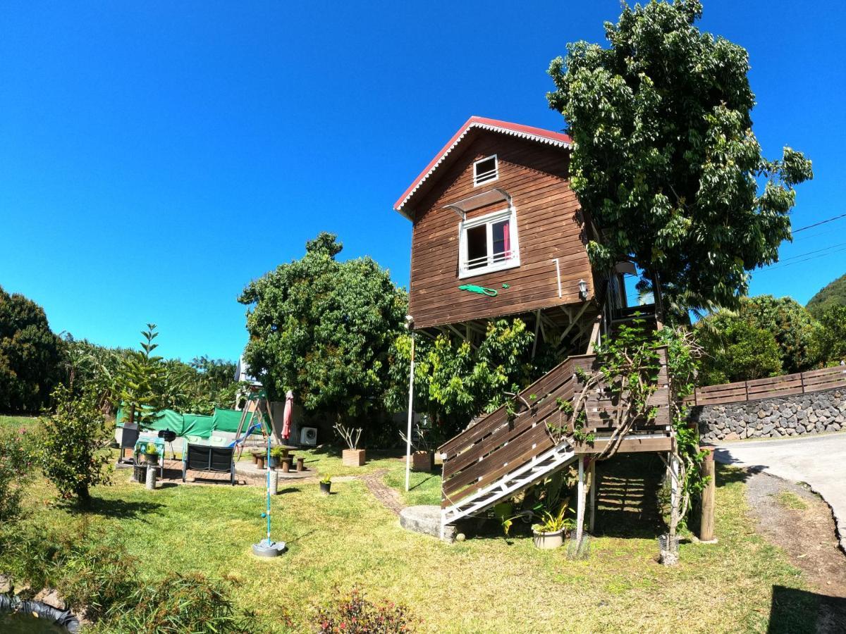 Ti Kaz Perchee Villa Entre-Deux Exterior photo